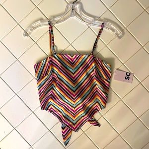 XSOLDX NWT So Handkerchief Top